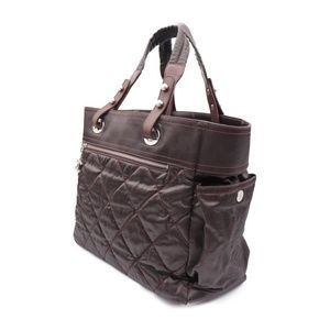 Chanel Coated Bag Biarritz Paris Brown